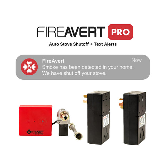 FireAvert connects you to the safety of your home while preventing fires.