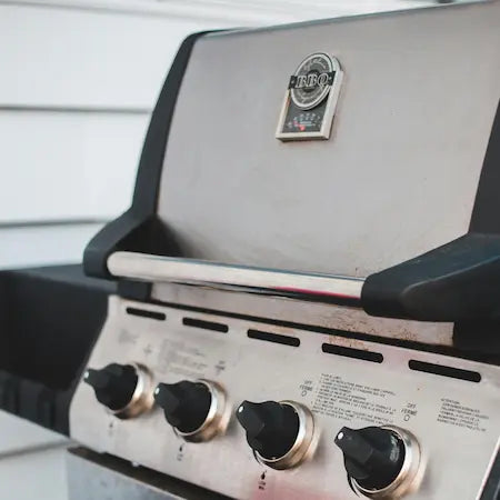 Grills are not allowed on decks without a compliant dry sprinkler system