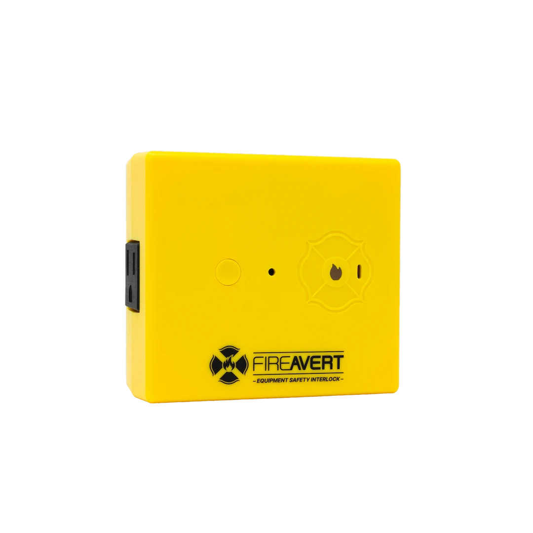 SpinSafe by FireAvert is a lockout/tagout device for heavy machine safety
